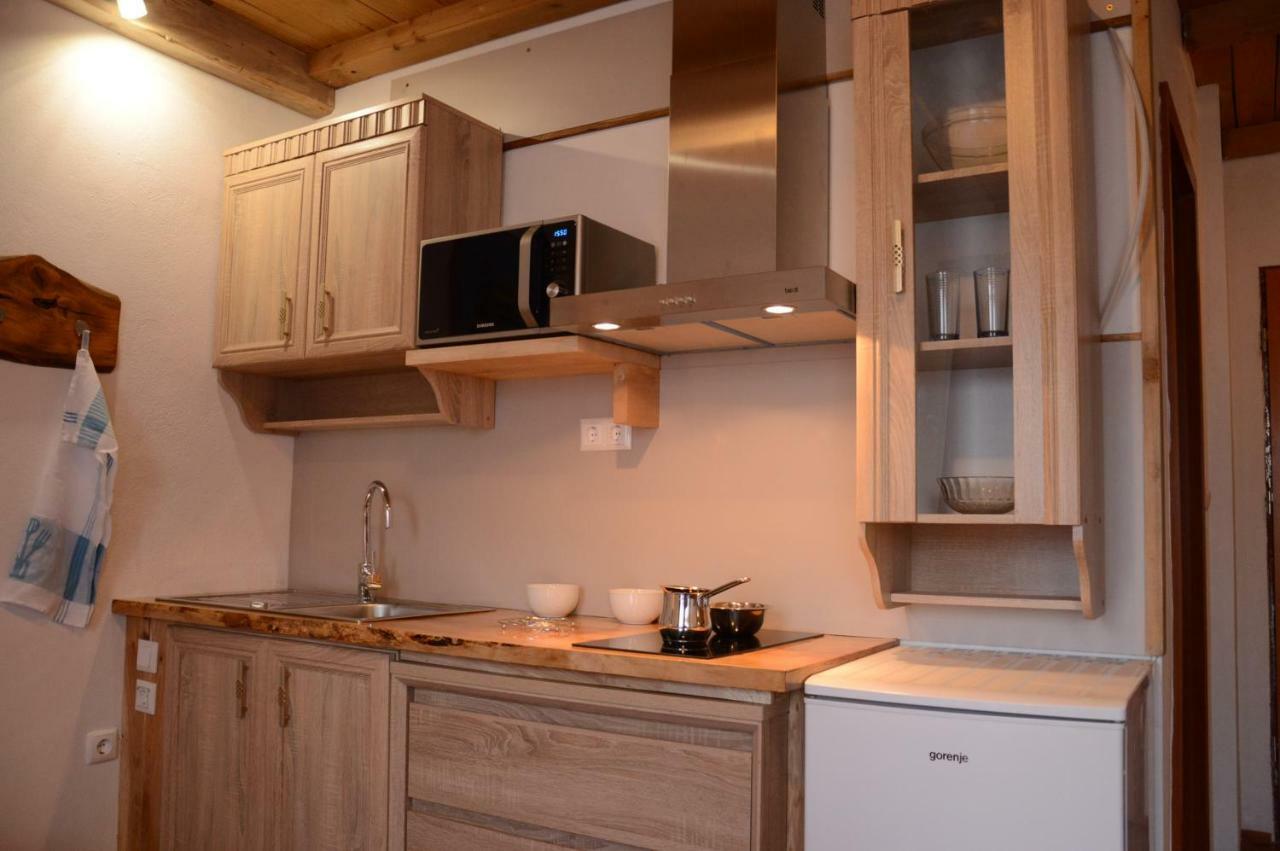 Apartmens And Rooms Sostar 采尔克诺 外观 照片